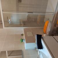 Sdb chambre jaune